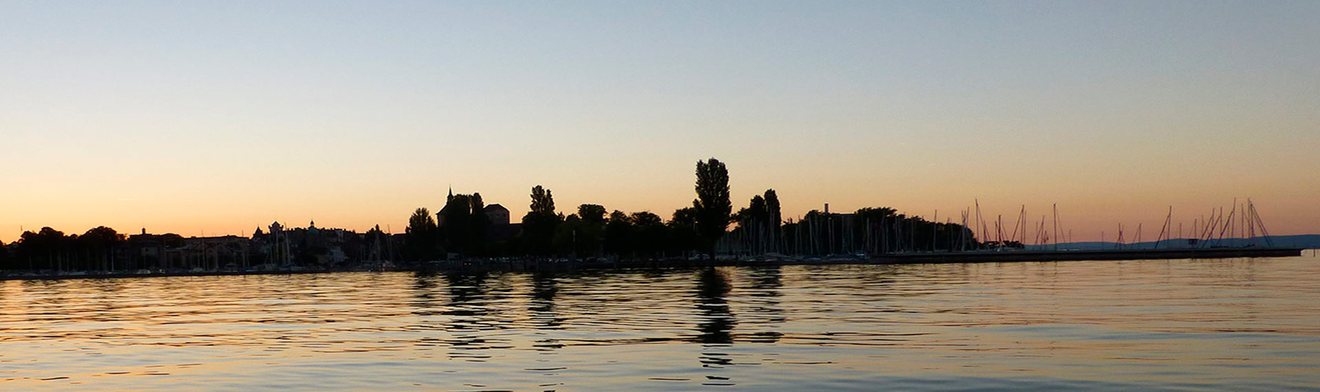 Bodensee im Abendlicht